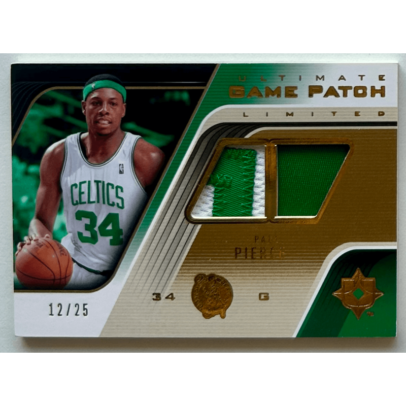Paul Pierce 2004-05 Ultimate Collection Game Patches Limited 12/25