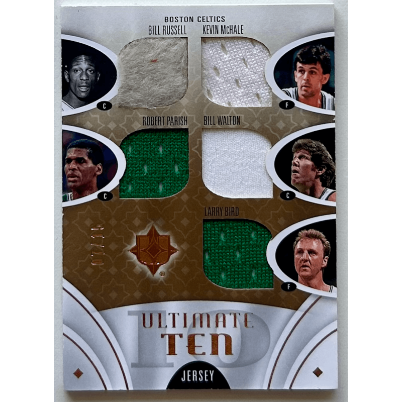 Kevin Garnett / Larry Bird... 2008-09 Ultimate Collection Jerseys Ten 07/15