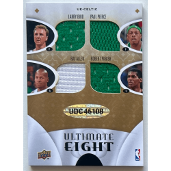 Larry Bird / Bill Russell...2008-09 Ultimate Collection Jerseys Eight CELTIC 08/25