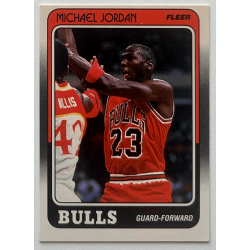 MICHAEL JORDAN 1988-89 Fleer 17 OF 132
