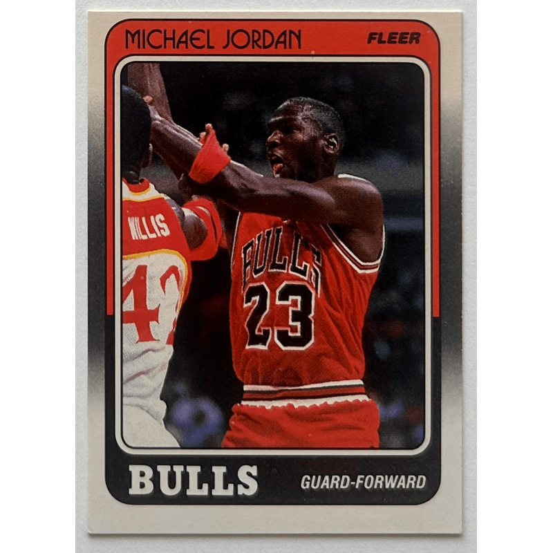 MICHAEL JORDAN 1988-89 Fleer 17 OF 132