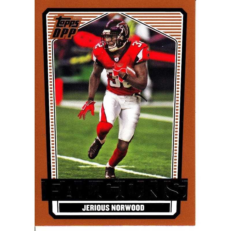 JERIOUS NORWOOD 2007 TOPPS DPP