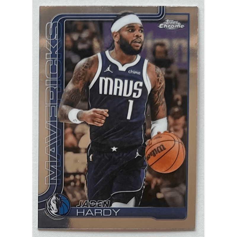 Jaden Hardy 2025-26 Topps Chrome Basketball - 60