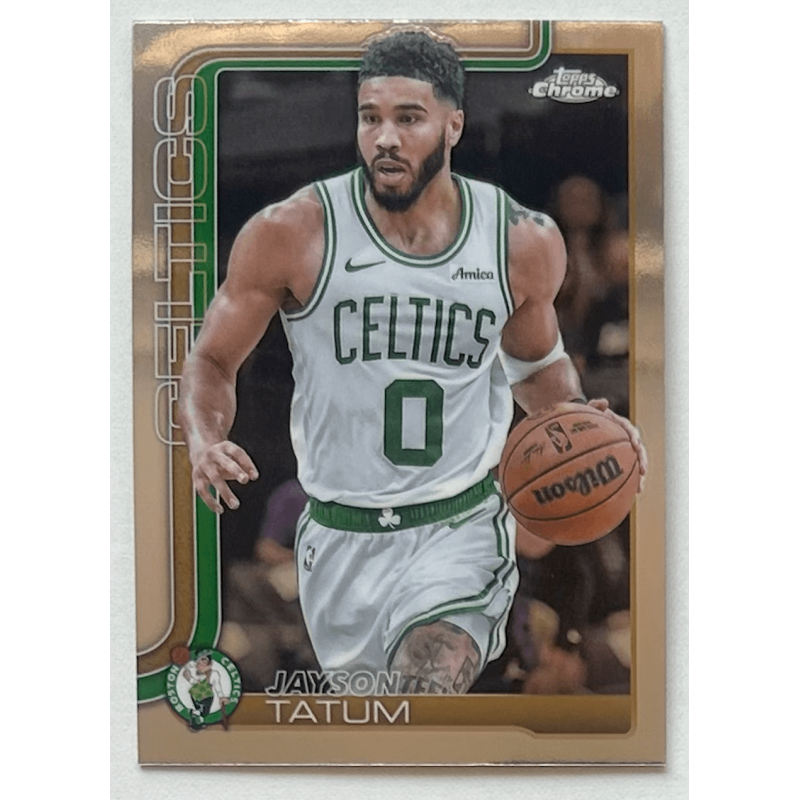 Jayson Tatum 2025-26 Topps Chrome Basketball - 49
