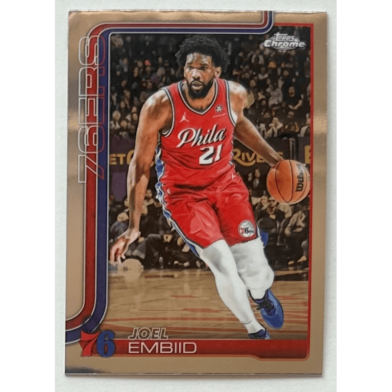 Joel Embiid 2025-26 Topps Chrome Basketball - 149