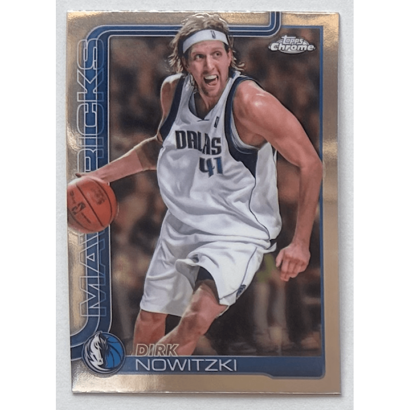 Dirk Nowitzki 2025-26 Topps Chrome Basketball - 246