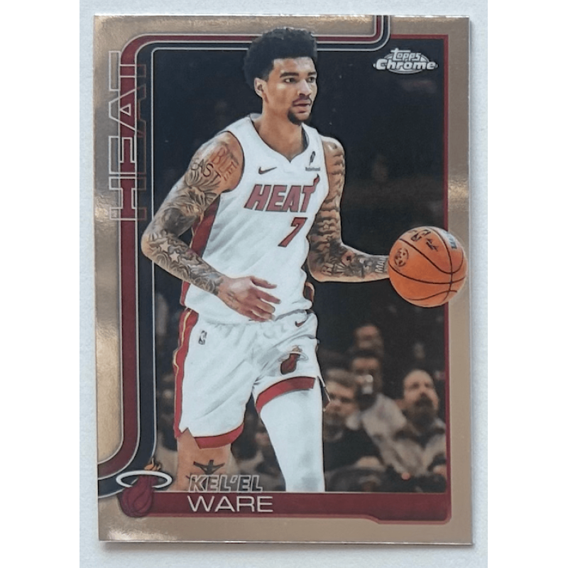 Kel'el Ware 2025-26 Topps Chrome Basketball - 129