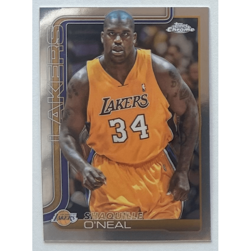Shaquille O'Neal 2025-26 Topps Chrome Basketball - 242