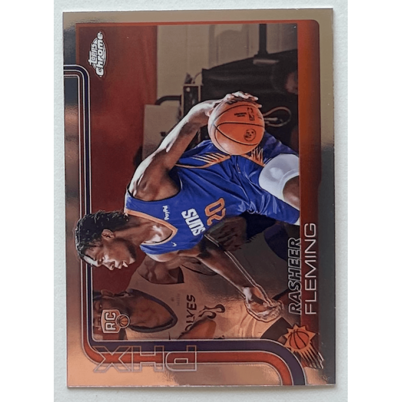 Rasheer Fleming 2025-26 Topps Chrome Basketball - 281