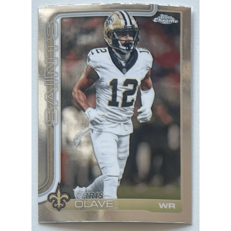 Chris Olave 2025 Topps Chrome Football - 216