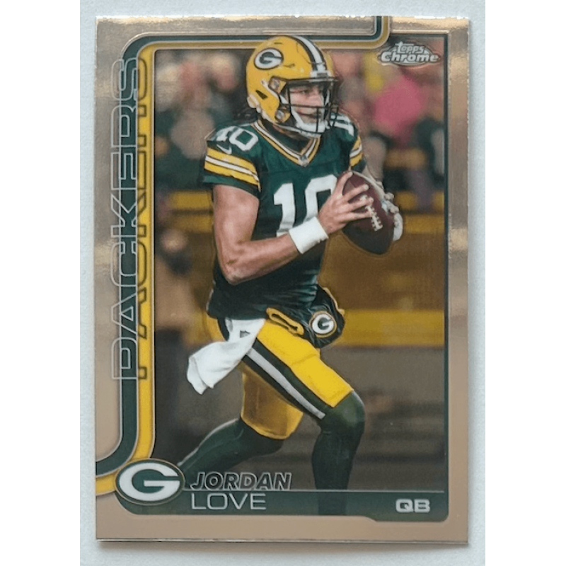 Jordan Love 2025 Topps Chrome Football - 109