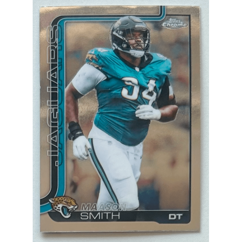 Maason Smith 2025 Topps Chrome Football - 140