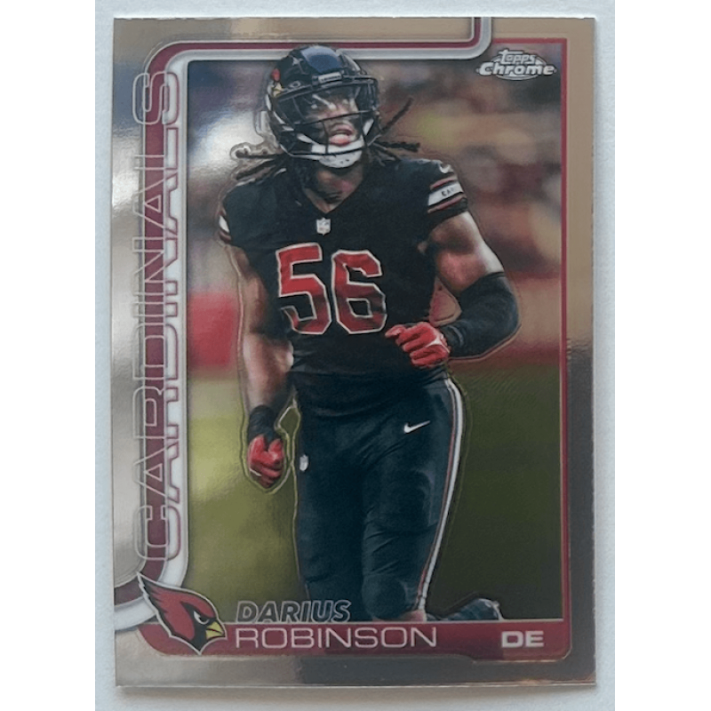 Darius Robinson 2025 Topps Chrome Football - 9