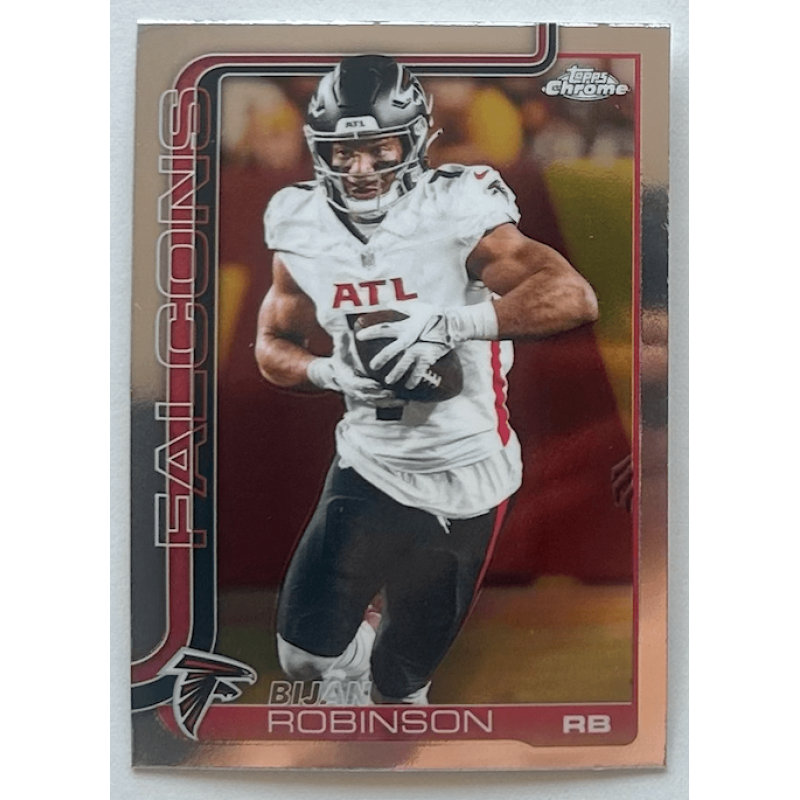 Bijan Robinson 2025 Topps Chrome Football - 16