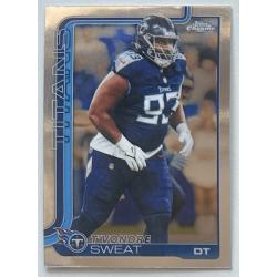 T'Vondre Sweat 2025 Topps Chrome Football - 292