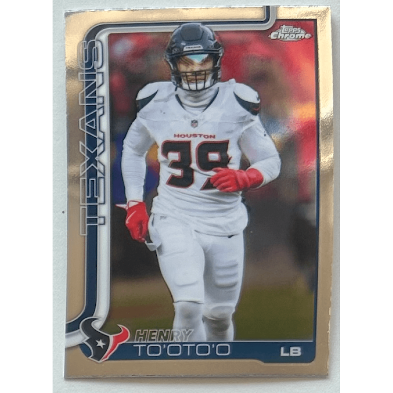 Henry To'oTo'o 2025 Topps Chrome Football - 122