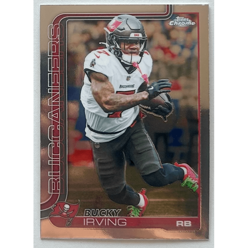 Bucky Irving 2025 Topps Chrome Football - 285