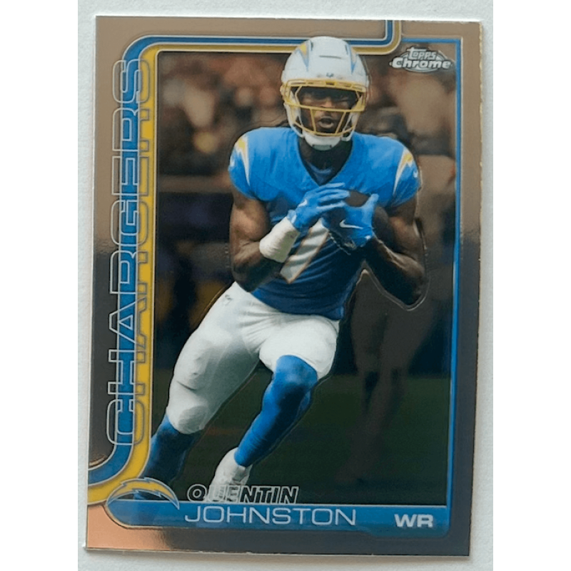 Quentin Johnston 2025 Topps Chrome Football - 159
