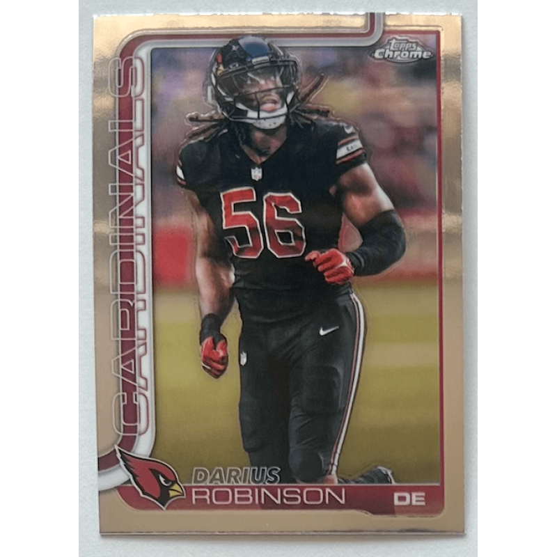 Darius Robinson 2025 Topps Chrome Football - 9