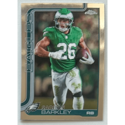 Saquon Barkley 2025 Topps Chrome Football - 248