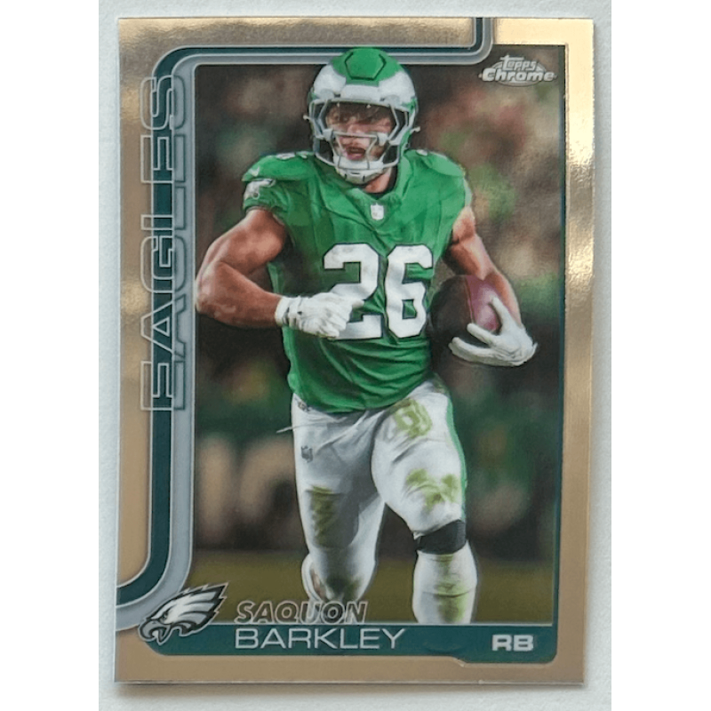 Saquon Barkley 2025 Topps Chrome Football - 248