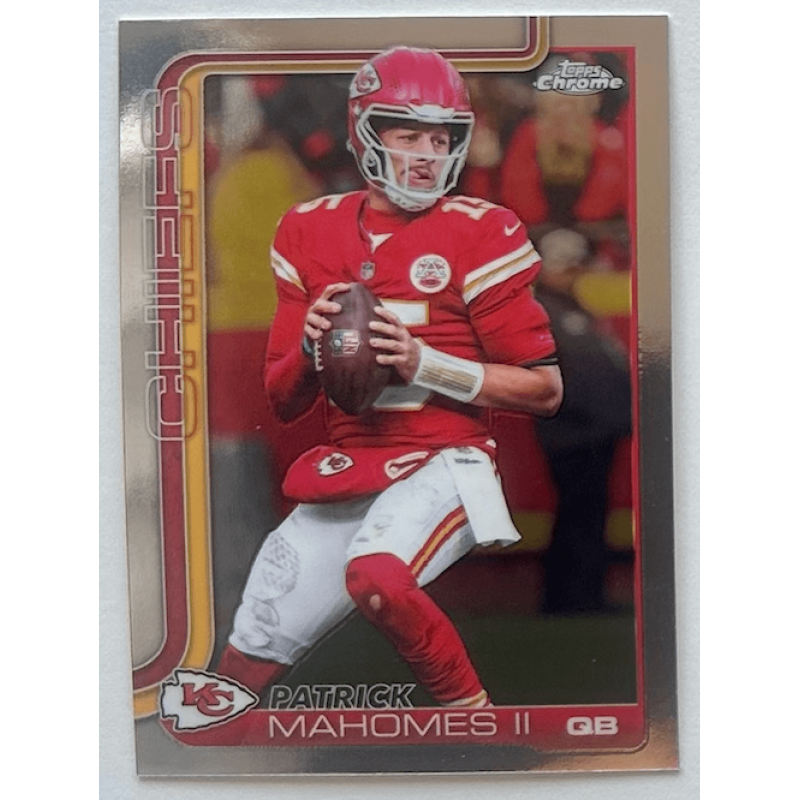 Patrick Mahomes II 2025 Topps Chrome Football - 148