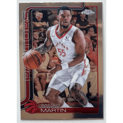 Alijah Martin 2025 topps chrome rookie