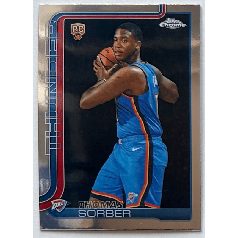 Thomas Sorber 2025 topps chrome rookie