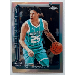 K.J Simpson jr 2025 topps chrome refractor