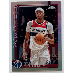 Bilal Coulibaly 2025 topps chrome refractor