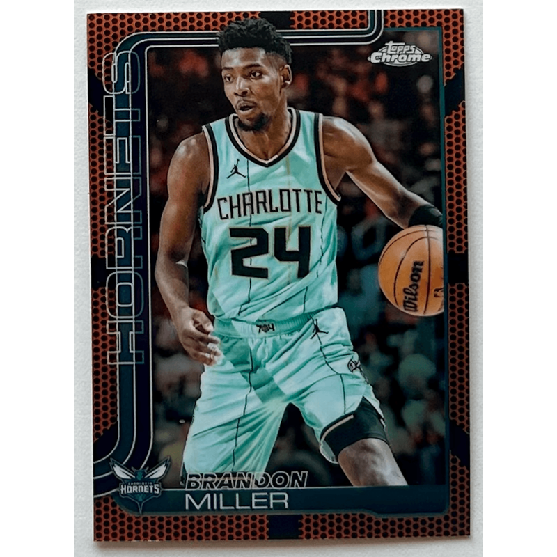 Brandon Miller 2025 topps chrome