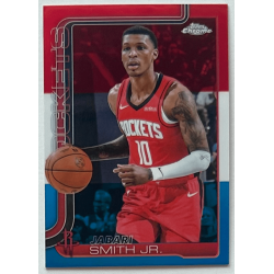 Jabari Smith jr 2025 topps chrome red white blue