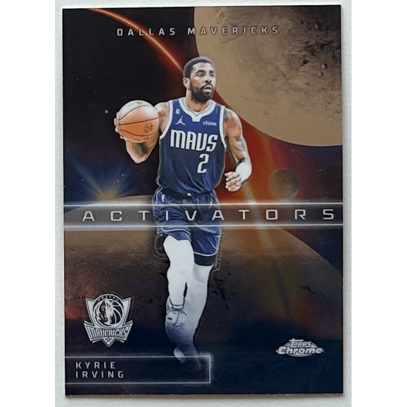 Kyrie Irving 2025 topps chrome activators