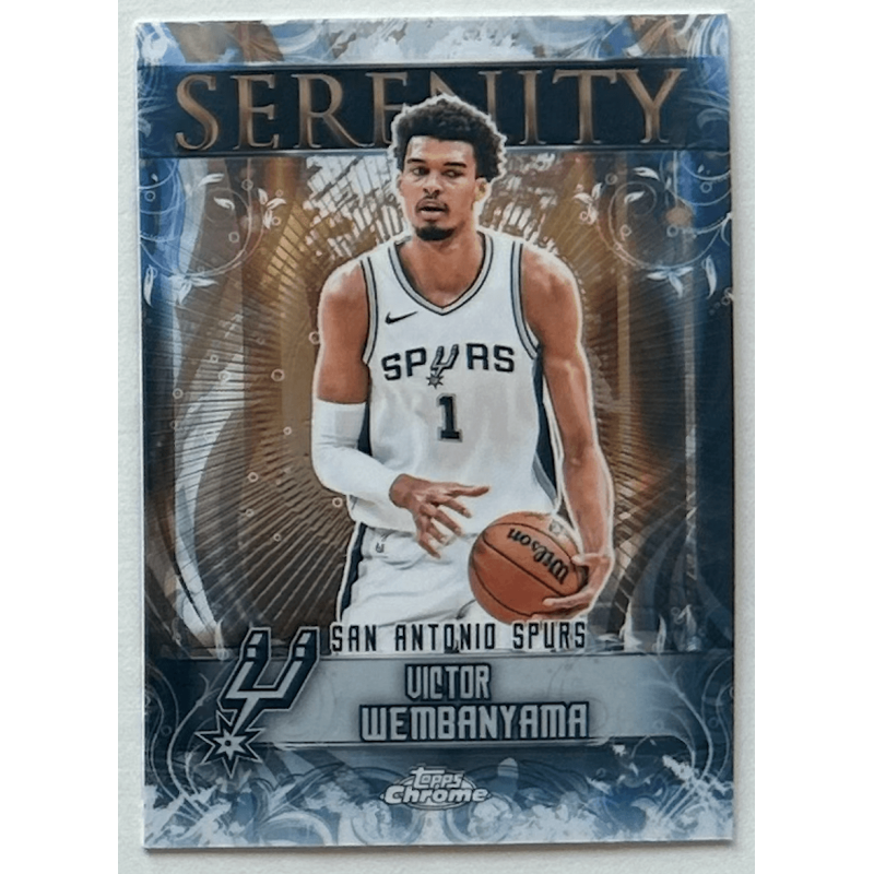 Victor Wembanyama 2025 topps chrome serenity