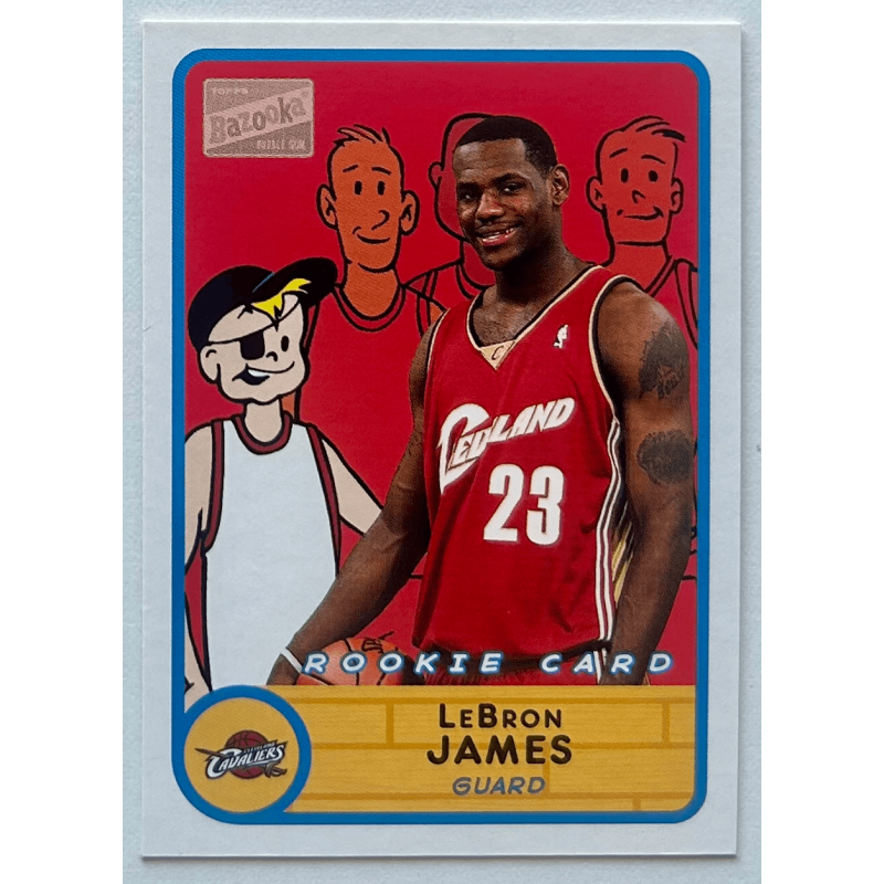 LEBRON JAMES 2003-04 Topps Bazooka - 276