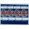 LEBRON JAMES 2003-04 Fleer Authentix rc lower level tickets - 104A
