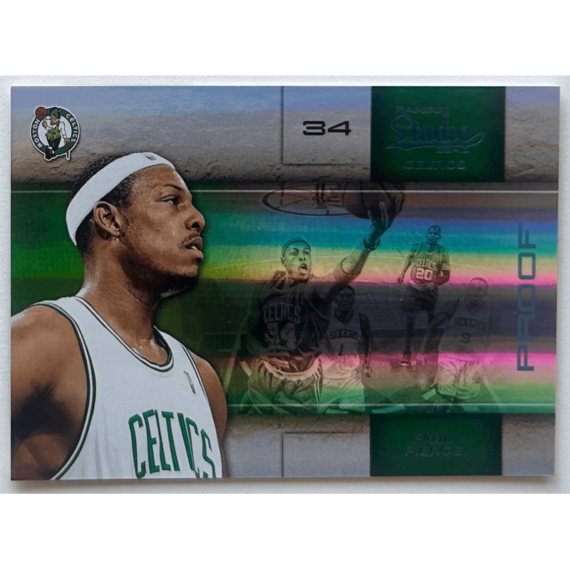 PAUL PIERCE 2009-10 Panini Studio Proofs Platinum 1/1