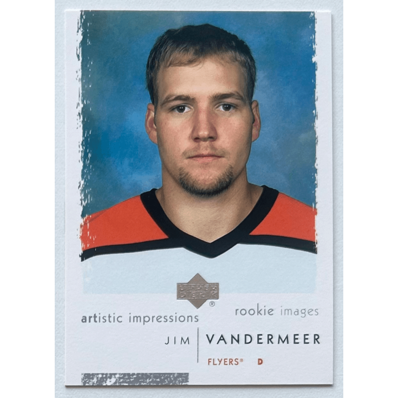JIM VANDERMEER 2002-03 UD Artistic Impressions rookie