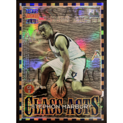 STEPHON MARBURY / KENNY ANDERSON 1996 CLASS ACT REFRACTOR CA8