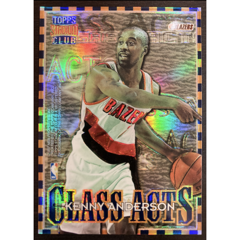 STEPHON MARBURY / KENNY ANDERSON 1996 CLASS ACT REFRACTOR CA8
