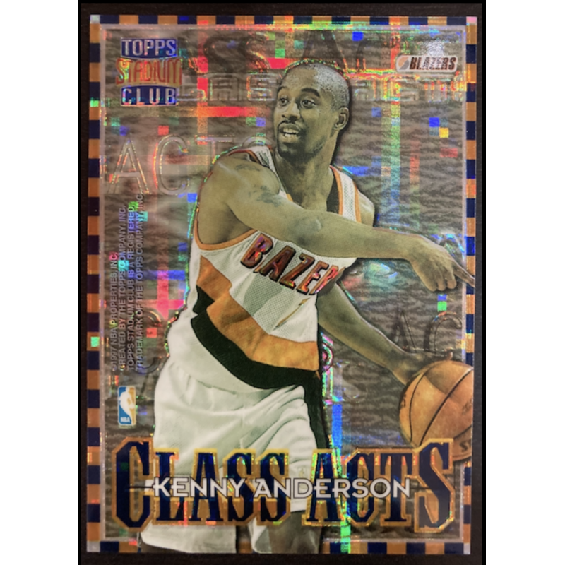 STEPHON MARBURY / KENNY ANDERSON 1996 CLASS ACT ATOMIC REFRACTOR CA8