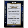 Paul Pierce 2019 Leaf In The Game Used Sports In The Name "PIE" Used Letter Relics 1/6