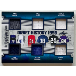 Carter / Nowitzki / Pierce 2019 Leaf ITG Used Sports Draft History 6 Relics 7/30