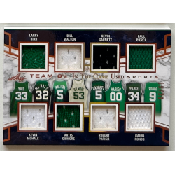 Bird / Garnett / Pierce 2018 Leaf ITG GU Team 8’s Relic Prismatic 19/20