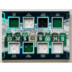 Bird / Garnett / Pierce 2018 Leaf ITG GU Team 8’s Relic Prismatic Blue 2/6