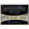 Bird / Garnett / Pierce 2018 Leaf ITG GU Team 8’s Relic Prismatic Blue 2/6