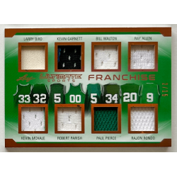 Bird / Garnett / Pierce 2019 Leaf Ultimate Sports The Ultimate Franchise Relics 2/15
