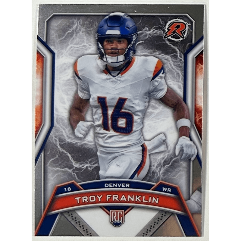 Troy Franklin 2025 topps resurgence rookie - 127