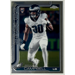 Jihaad Campbell 2025 topps chrome rookie - 366