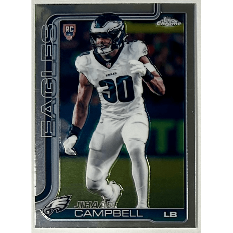Jihaad Campbell 2025 topps chrome rookie - 366